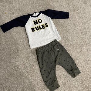 Petit Lem No Rules Outfit 6 months